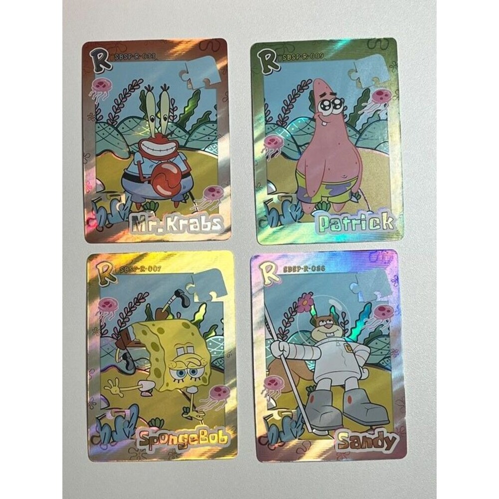 SpongeBob SquarePants Holographic Cards